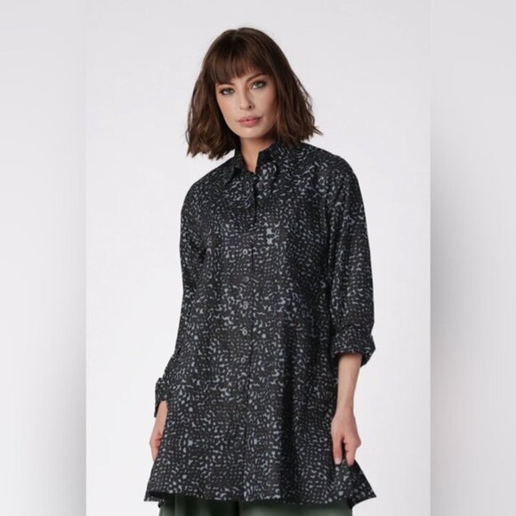 KALIYANA DUBLIN SHIRT in Greystone Carnaby SIZE 2 - Picture 10 of 11